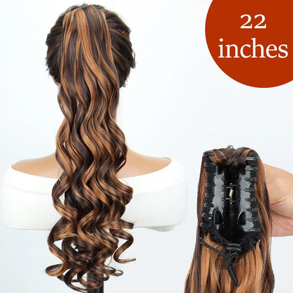 34-Inch Synthetic Ponytail Hair Extension