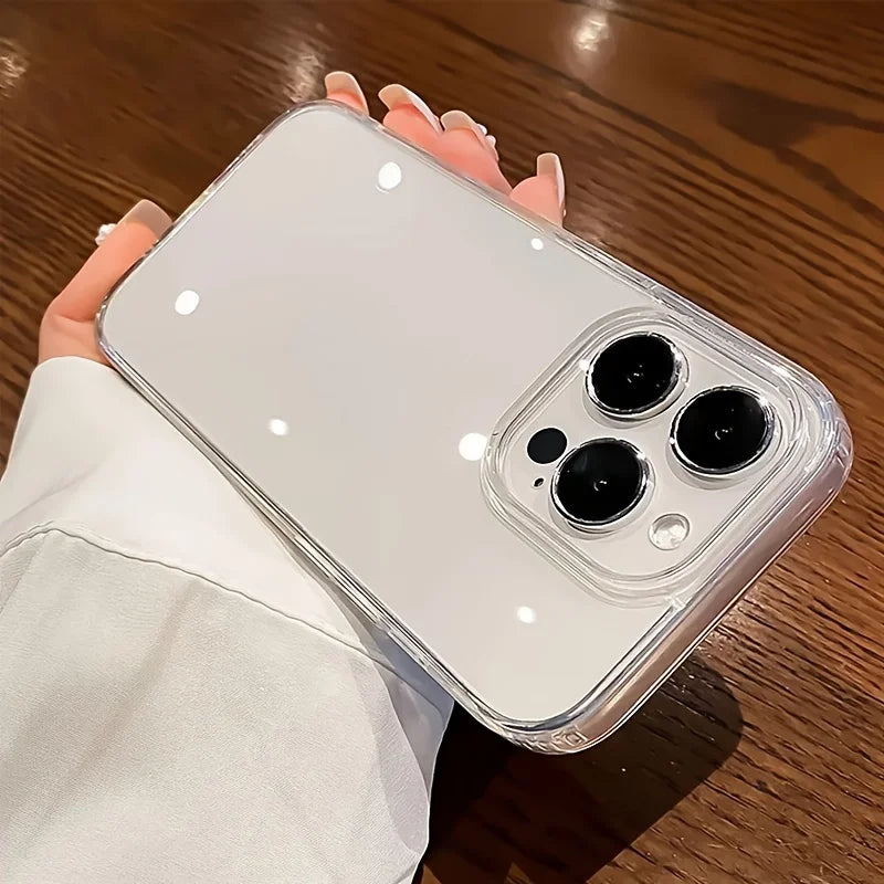 Ultra Thin Clear Acrylic Phone Case for iPhone 16 / 15 / 14 Plus / 13 / 12 / 11 Pro Max