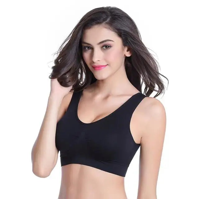 S–7XL Plus Size Seamless Wireless Bra