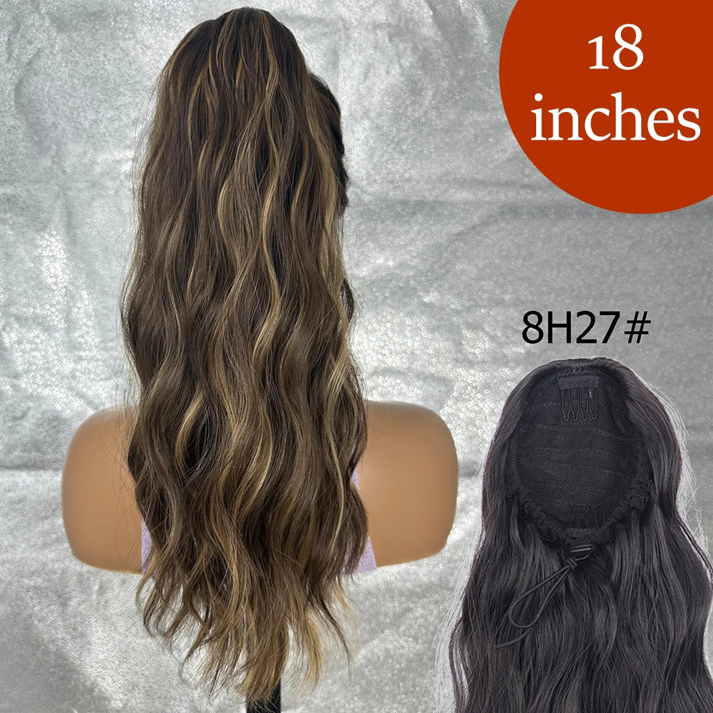 34-Inch Synthetic Ponytail Hair Extension