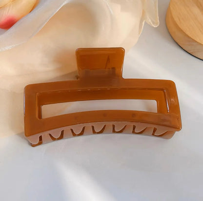 Korean Large Solid Hair Claw