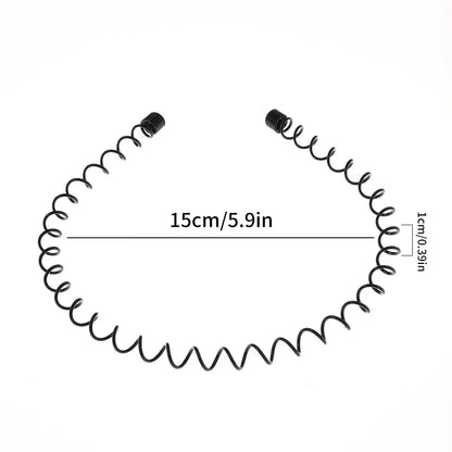 6/1PCS Fashion Metal Hair Band