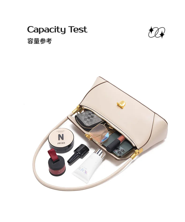 Genuine Leather Women’s Underarm Bag