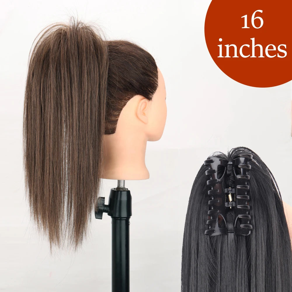 34-Inch Synthetic Ponytail Hair Extension