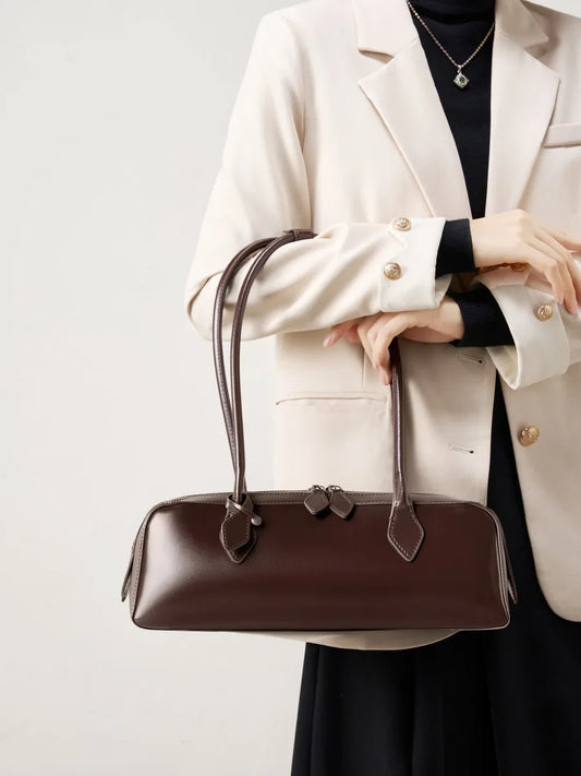 2025 New Genuine Leather Women’s Shoulder Bag
