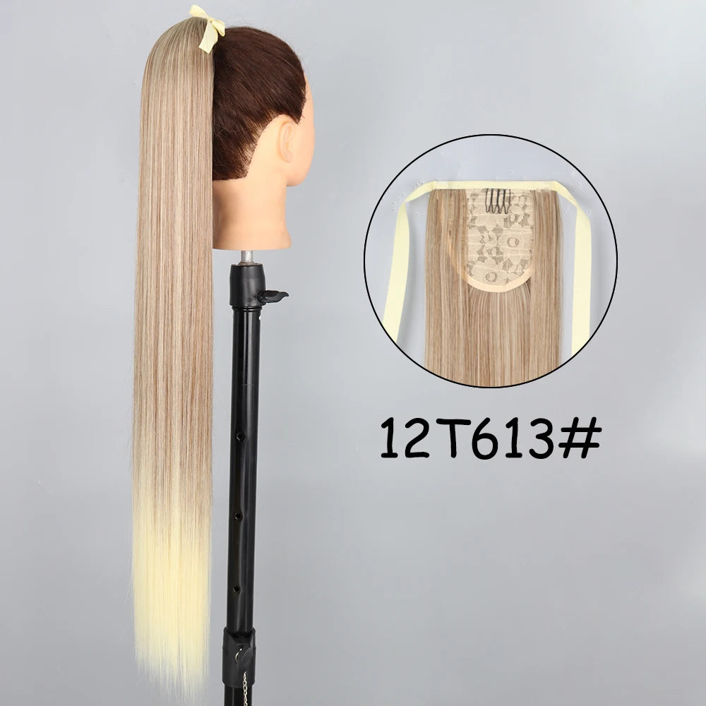 34-Inch Synthetic Ponytail Hair Extension