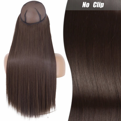 No Clips Natural Hair Extension