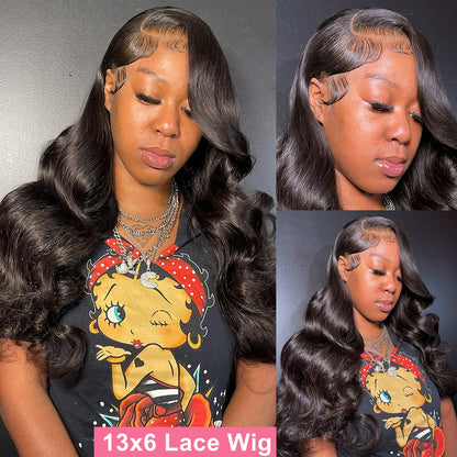 30–40 Inch 360 Full Lace Body Wave Human Hair Wig