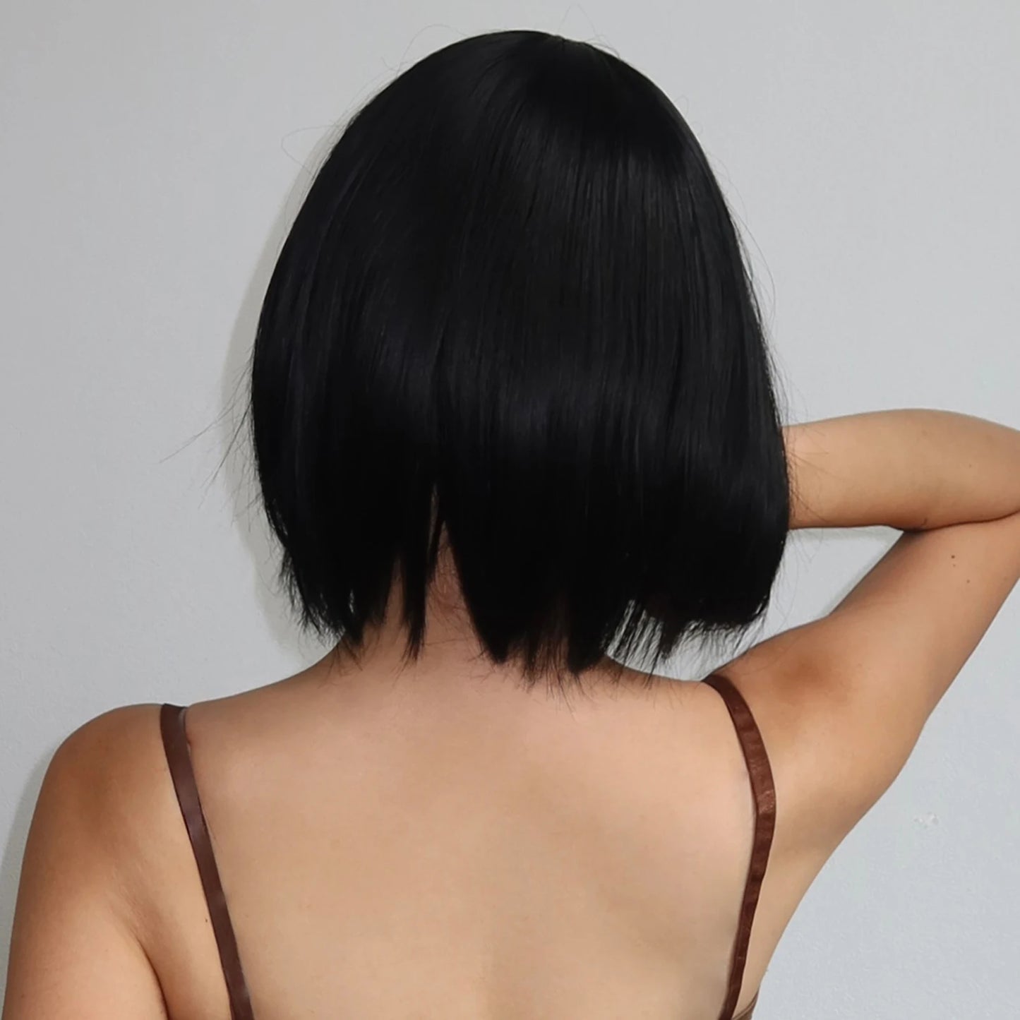 Short Straight Bob Wig for Women