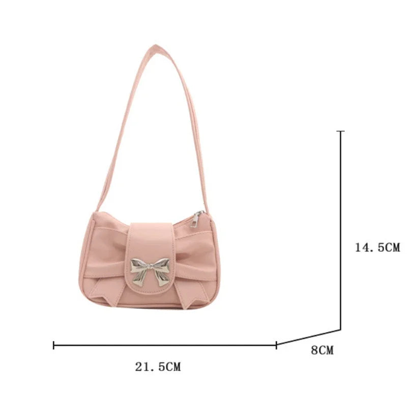 Trendy Bow Shoulder Bag
