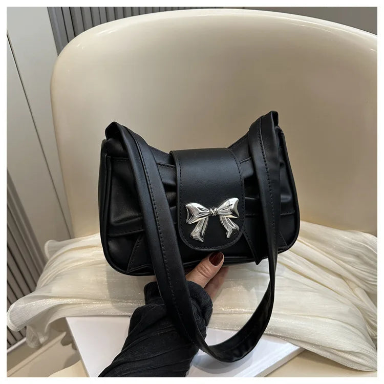 Trendy Bow Shoulder Bag