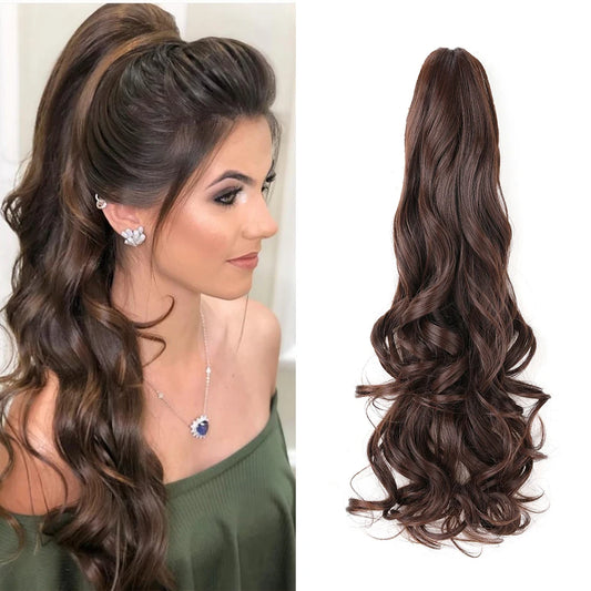 Ponytail Extension Synthetic Claw Clip-In Hairpiece