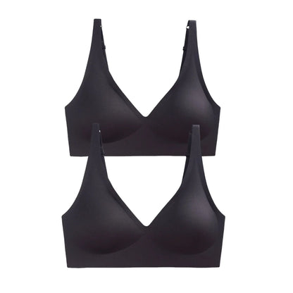 2Pcs/Set Seamless Wireless Bra
