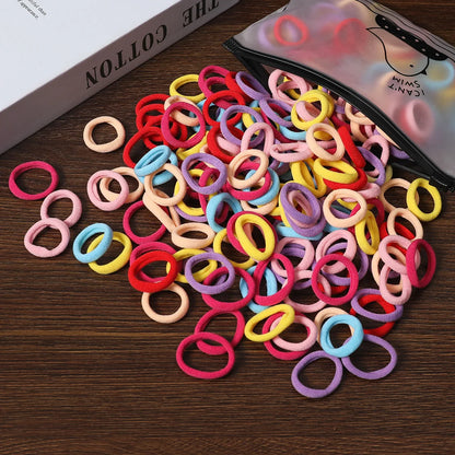 50/100PCS Colorful Nylon Hair Bands for Kids
