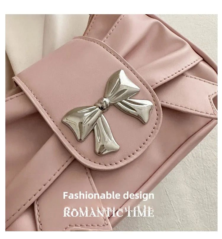 Trendy Bow Shoulder Bag