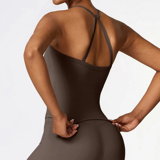 2-Piece Women's Yoga & Fitness Set – Sports Bra & Leggings