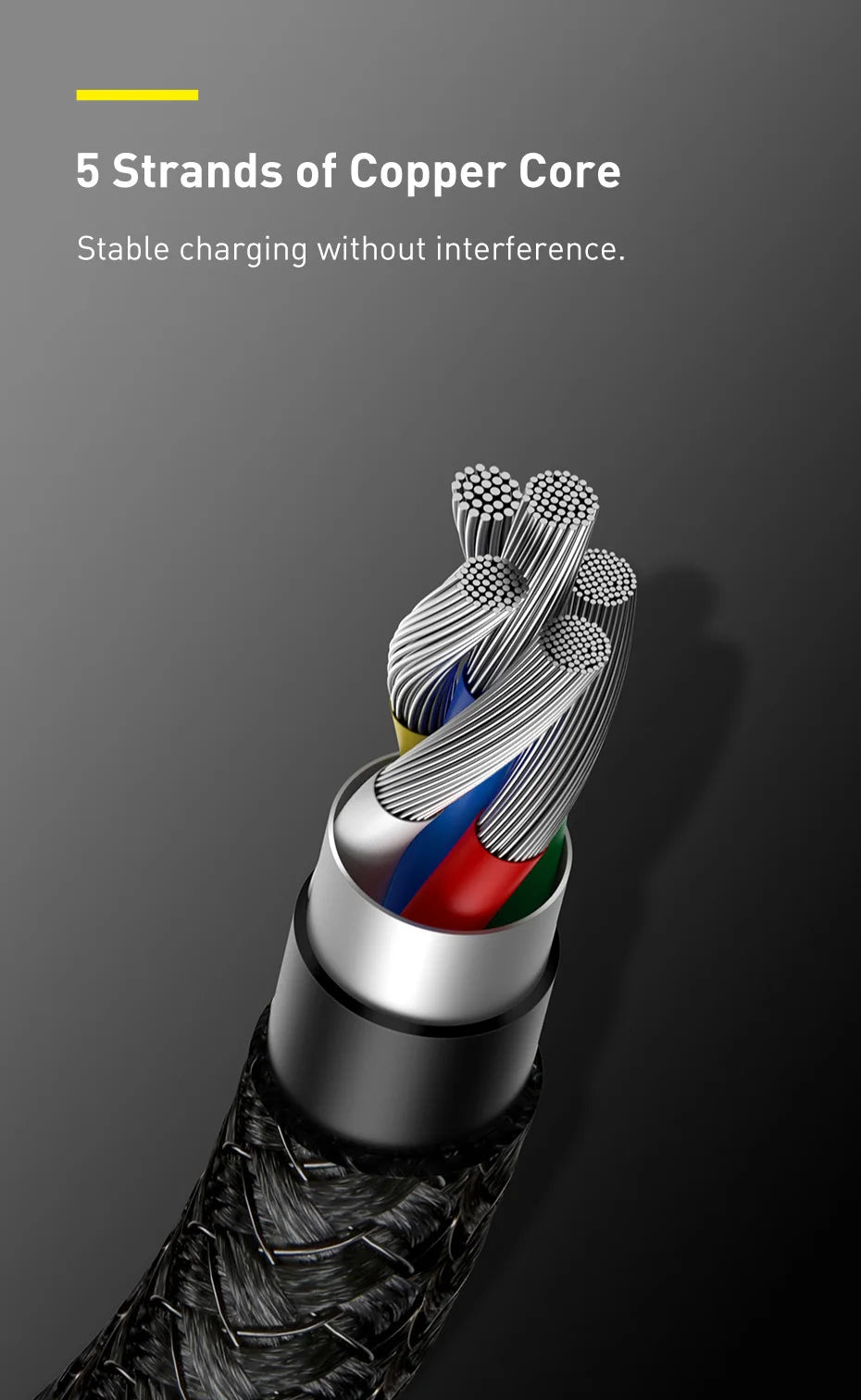 Baseus 100W USB-C to Type-C Fast Charging Cable