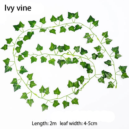 2/4/8/10M Artificial Ivy Garland