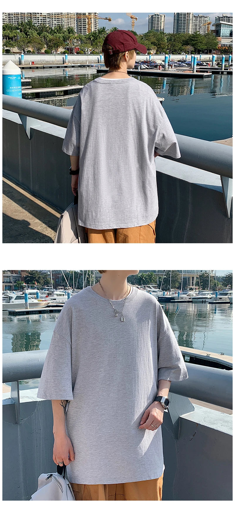 Oversized Men’s Summer T-Shirt