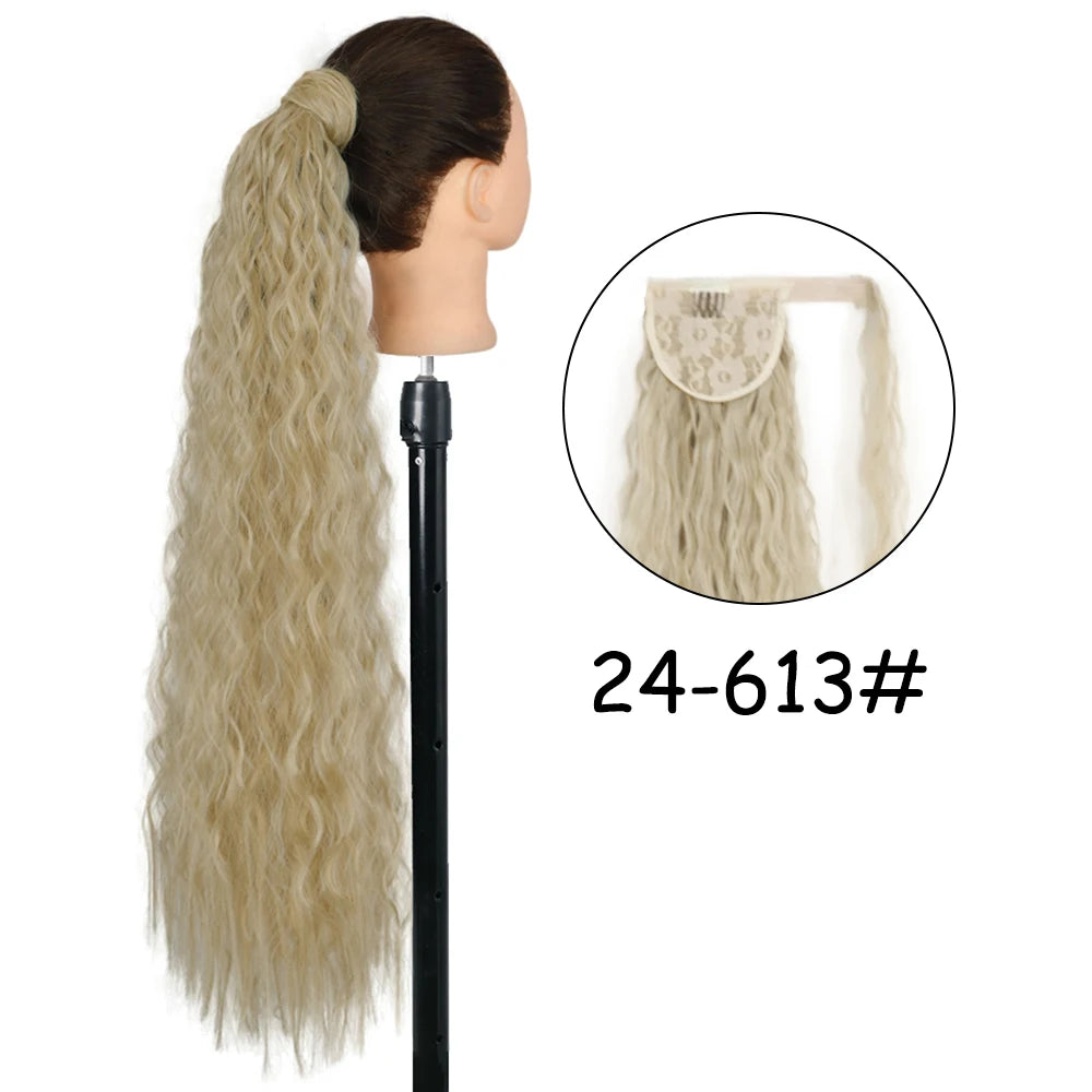 34-Inch Synthetic Ponytail Hair Extension