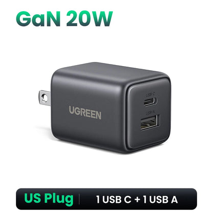 UGREEN 20W / 30W GaN Mini USB-C Charger