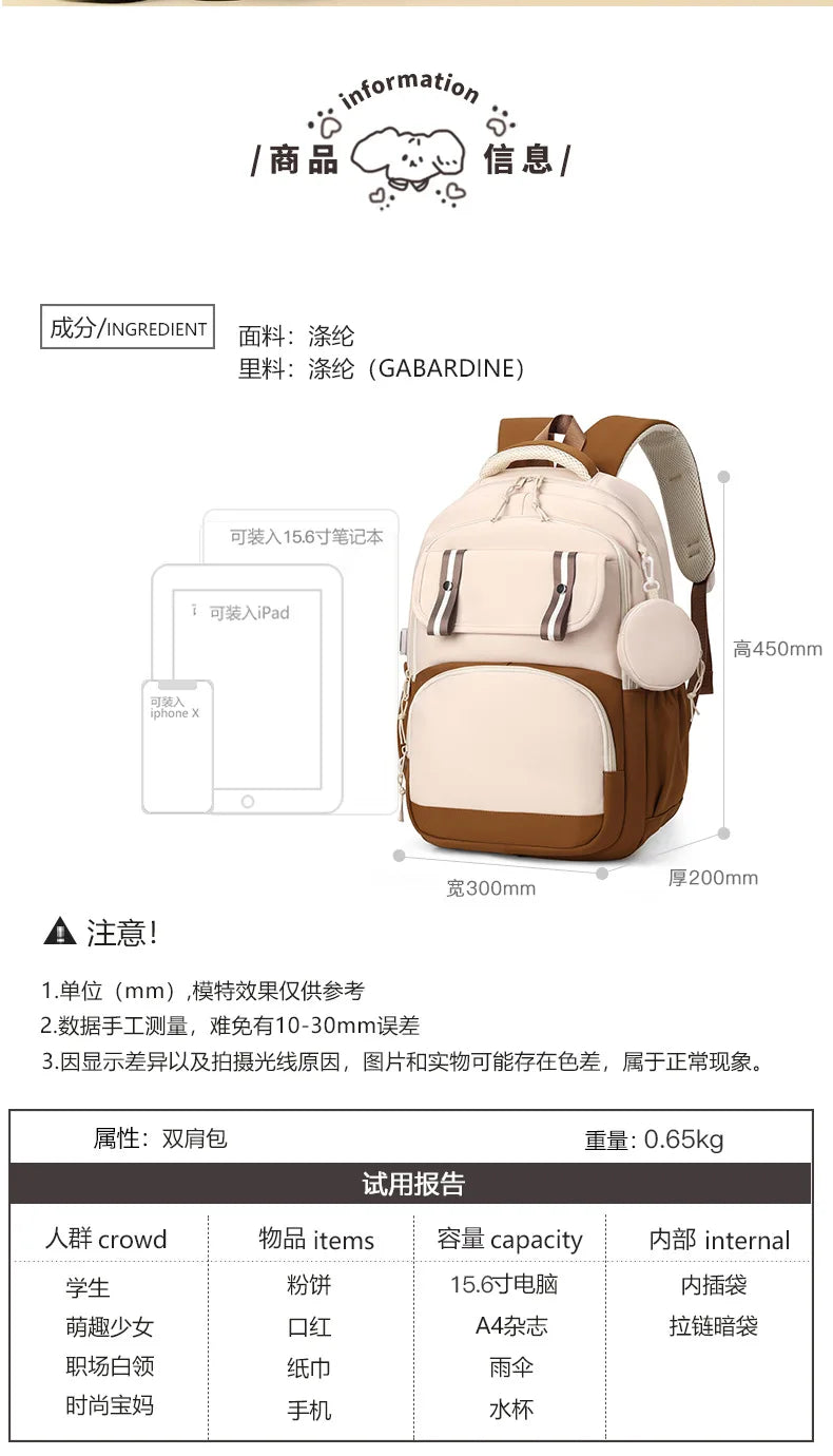 Minnie Mouse Disney Canvas Backpack