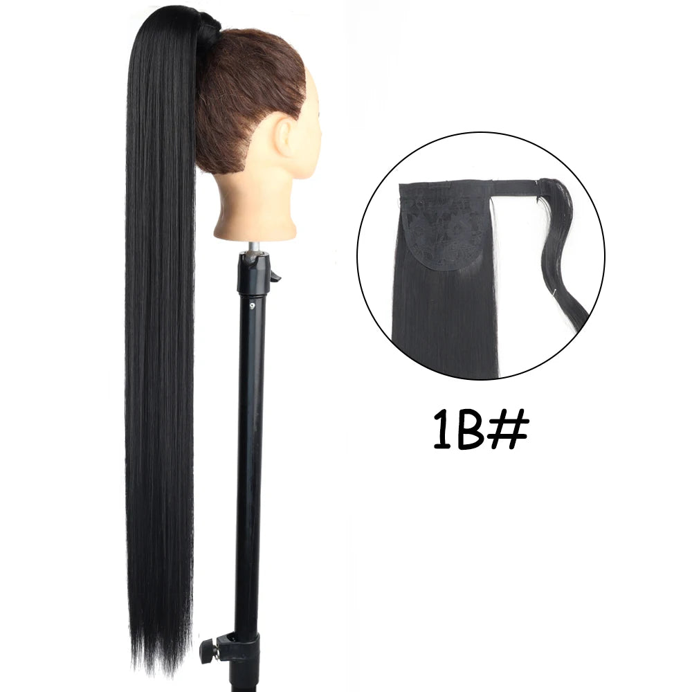 34-Inch Synthetic Ponytail Hair Extension