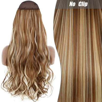 No Clips Natural Hair Extension