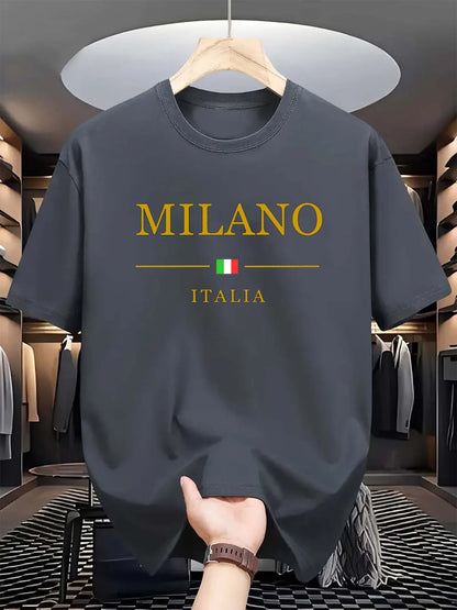 Men’s 100% Cotton Summer T-Shirt