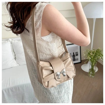 Trendy Bow Shoulder Bag