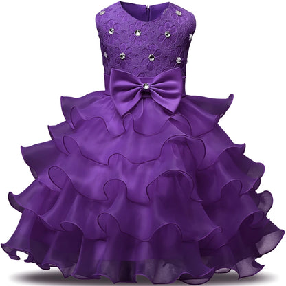 Princess Flower Girl Dress