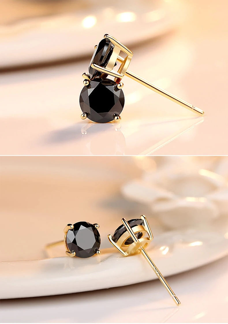 Moissanite Stud Earrings for Women