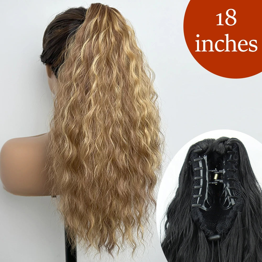 34-Inch Synthetic Ponytail Hair Extension