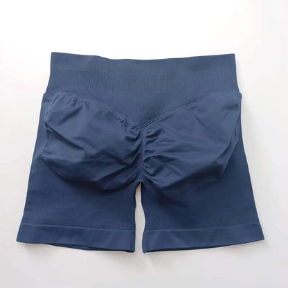Impact Shorts 4.5" – Women’s Seamless Fitness Biker Shorts