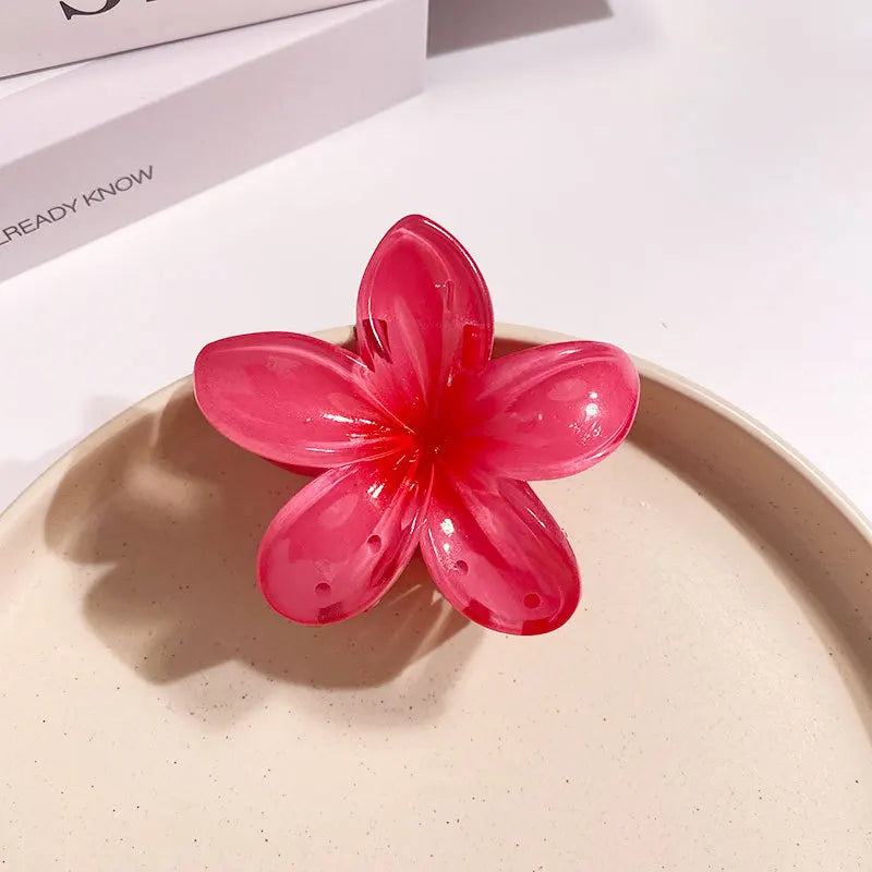 2025 New Egg Flower Hair Clips