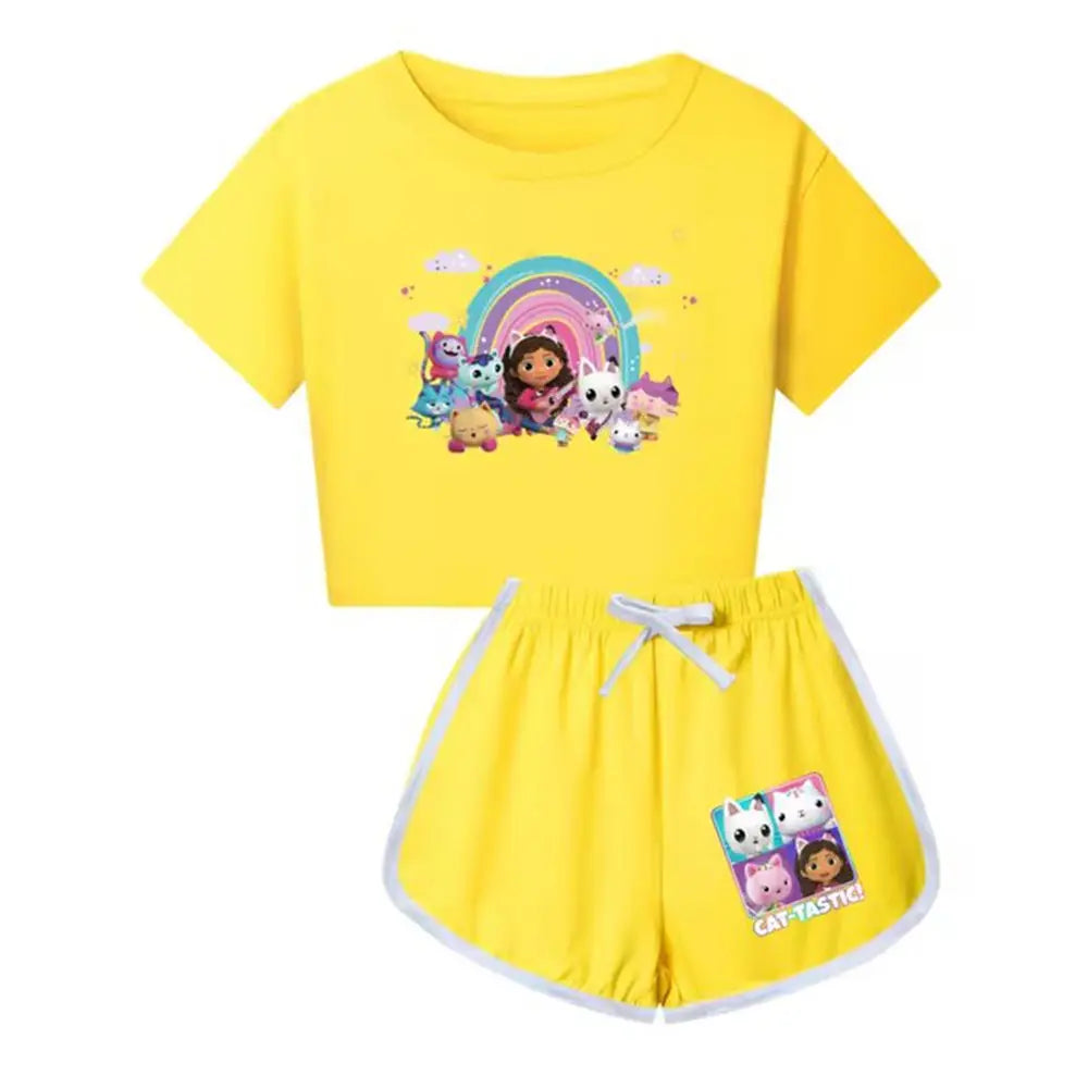 Gabby Style 2PCS Kids Sports Outfit