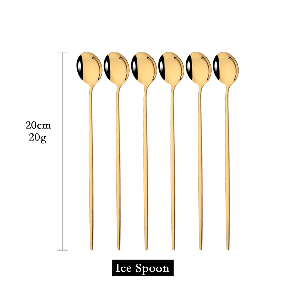 6 Pcs Coffee Stirring Spoon