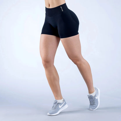 4.5" Seamless Scrunch Bum Yoga Shorts – Low Waist Workout Essential