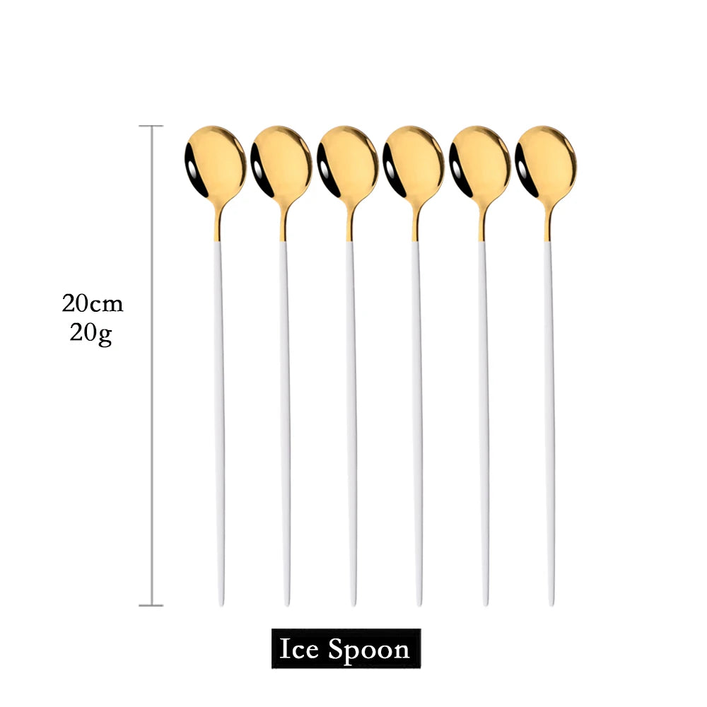 6 Pcs Coffee Stirring Spoon