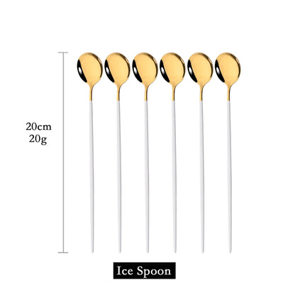6 Pcs Coffee Stirring Spoon
