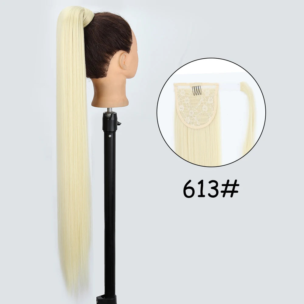 34-Inch Synthetic Ponytail Hair Extension