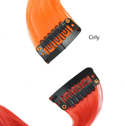 12 Colors Synthetic Hairpieces