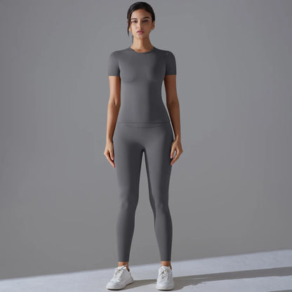 Women's Quick-Dry Yoga & Gym Set – Breathable, Stretchy Activewear