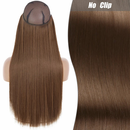No Clips Natural Hair Extension