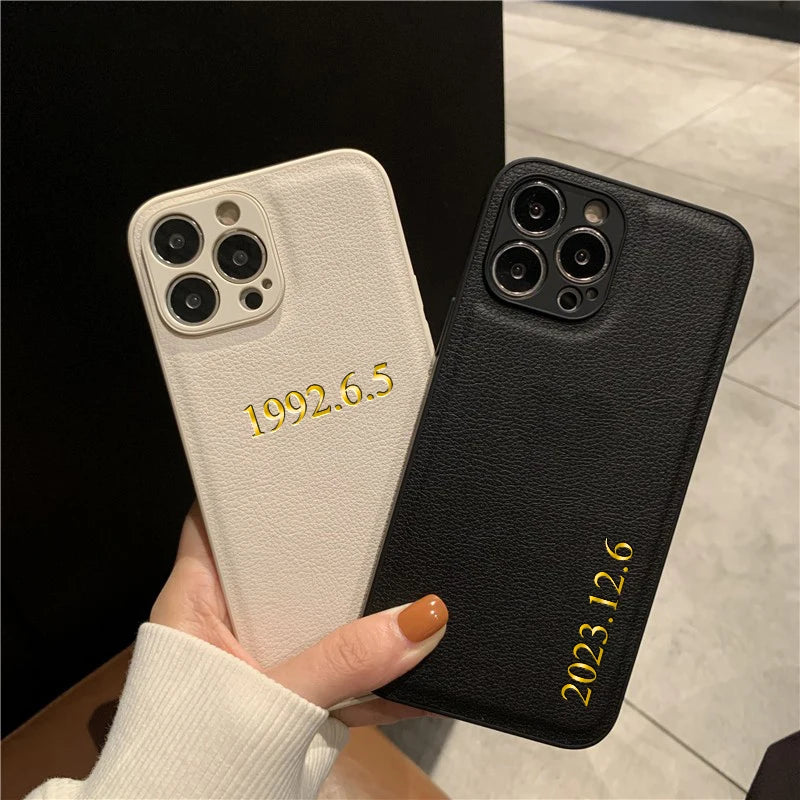 Personalized Customized Name Case for iPhone 16 / 15 / 14 / 13 / 12 / 11 Pro Max