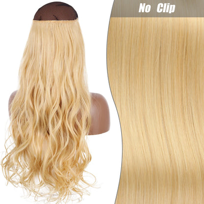 No Clips Natural Hair Extension