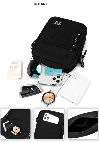 Simple Mini Crossbody Handbag for Men