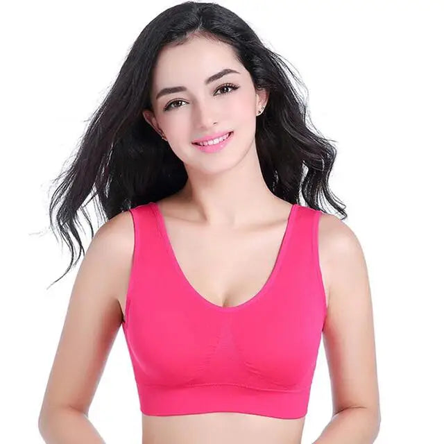 S–7XL Plus Size Seamless Wireless Bra