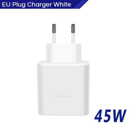 Original 45W USB-C Fast Charger for Samsung
