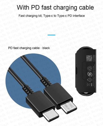 Original 45W USB-C Fast Charger for Samsung